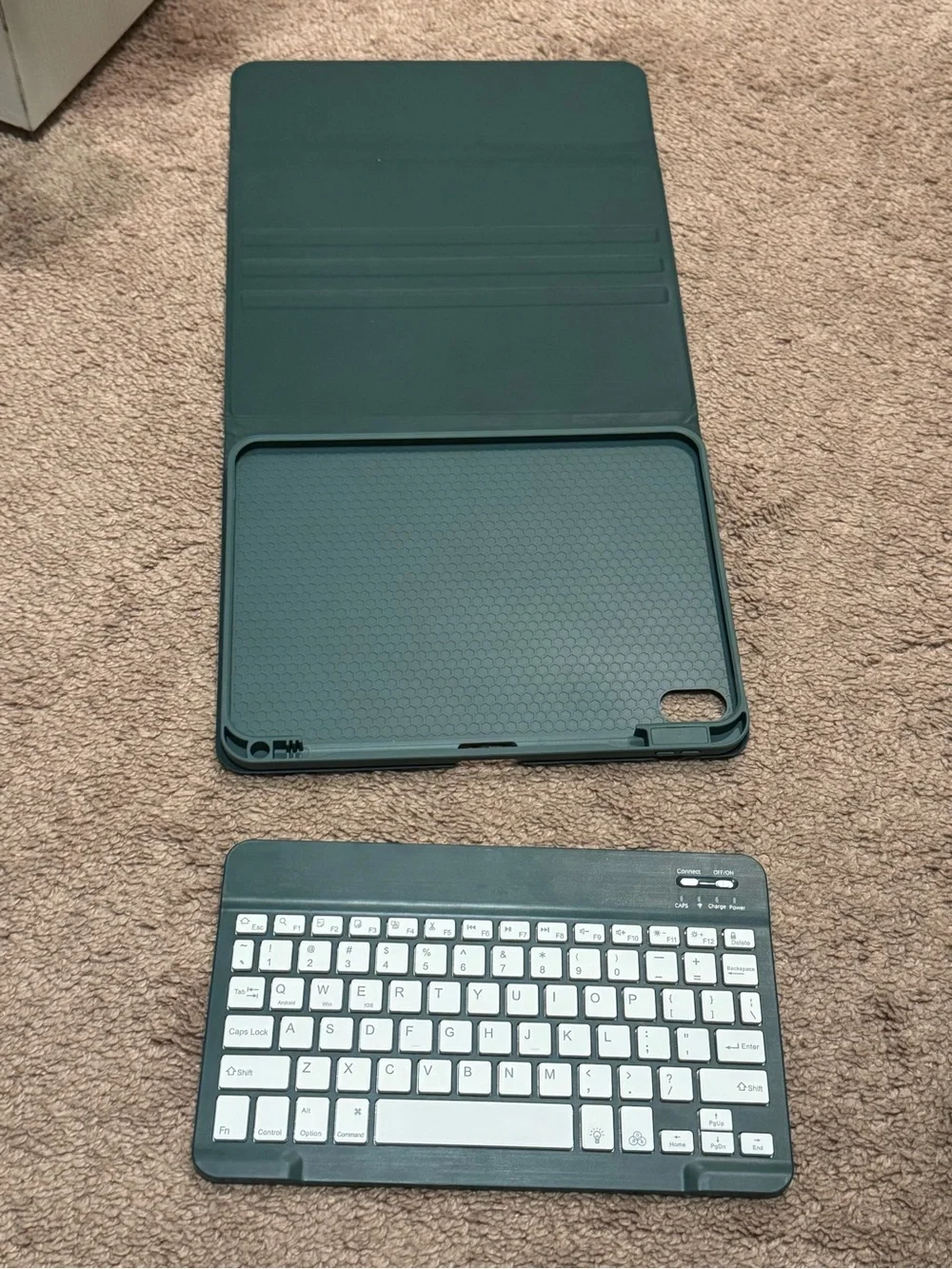 Wireless Keyboard Folio Case for Tablet - Dark Teal